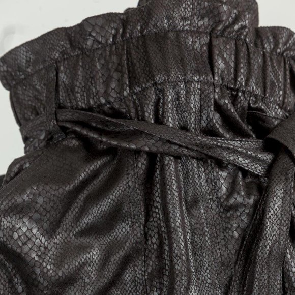 NWT Rachel Roy faux leather snakeskin skirt - Picture 3 of 3